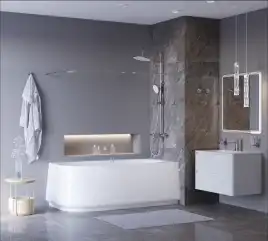 Акриловая ванна угловая правосторонняя CEZARES CZR-LUX-CORNER-165-80-58-R