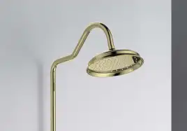 Душевая система Aquatek КЛАССИК AQ2543PG с термостатом, Золото глянцевое