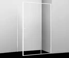 Душевой уголок WasserKRAFT Rhin 44S 110х90 44S15 профиль Белый стекло Прозрачное