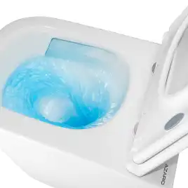 Унитаз подвесной Azario RIANO AZ-2808E подвесной, безободковый, со смывом 