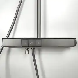 Душевая система AVS Torrent 804-020-GM, оружейная сталь