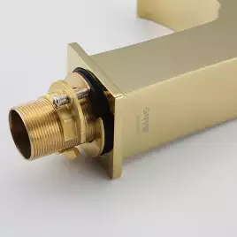 Смеситель для раковины Gappo G1007-3, Золото глянцевое