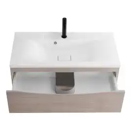 Тумба под раковину BelBagno MARINO-800-2C-SO-RG-P подвесная Rovere Grigio