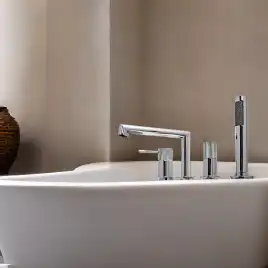 Смеситель на борт ванны AVS SEEME 811-312-CR, хром