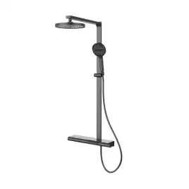 Душевая система  Vincea Aspire VSFS-4AS1GM VSFS-4AS1GM для ванны с изливом, вороненая сталь