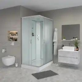 Душевая кабина Niagara Classic 120х80х215 NG-43285-14Q низкий поддон, без гидромассажа, 432853Q