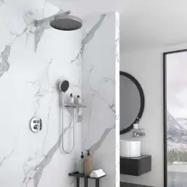 Душевая система  Vincea Inspire VSFW-3I22MT2RCH VSFW-3I22MT2RCH  с термостатом, встраиваемая, хром