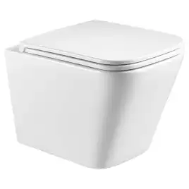 Унитаз подвесной AVS Модерн 801-0042-P-T2-GW безободковый, со смывом Торнадо, белый