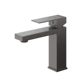 Смеситель для раковины Cezares SLIDER-LS-GM, Оружейная сталь