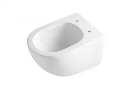 Подвесной унитаз Aquatek ГЕЛИОС AQ1993T-00 безободковый, со смывом ТОРНАДО, с сиденьем микролифт, Белый