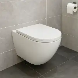 Унитаз подвесной Azario Blanko AZ-9003WT подвесной, безободковый, со смывом 