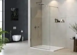 Душевая перегородка CEZARES LIBERTA-L-1-120-C-Cr стекло Прозрачное, профиль Хром