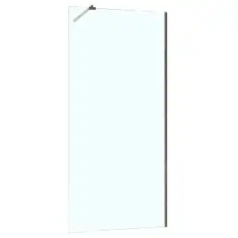 Душевая перегородка Azario Walk-in 90 AZ-251-90-MGR-CL стекло 8 мм прозрачное, профиль Графит матовый