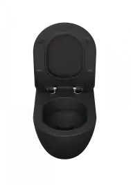 Унитаз подвесной  Creavit Free FE320-11AM00E-0000 с сиденьем микролифт Антрацит матовый