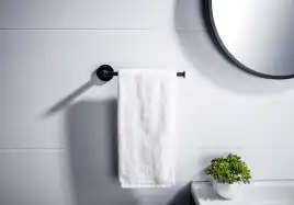 Держатель полотенец Aquatek Европа AQ4119MB, Черный матовый