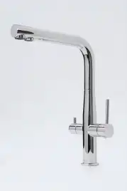 Смеситель для кухни AVS PureRiver 811-160-CR, Г-образный излив, хром