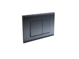 Кнопка смыва Aquatek KDI-0000033, Оружейная сталь