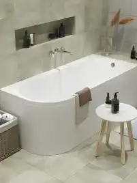 Акриловая ванна Marka One ALISA MG 170х75 Асимметричная Белая Правая 01али1775п