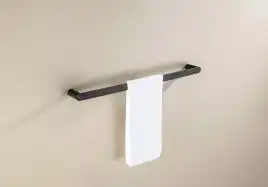 Держатель полотенец 600 мм Aquatek Лира AQ4414MB, Черный матовый