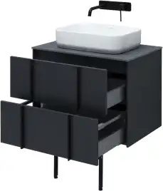 Тумба под раковину Allen Brau Reality 70 1.32004.AM антрацит матовый