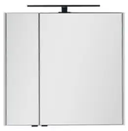 Зеркало-шкаф Aquanet Латина 80 белый 179635