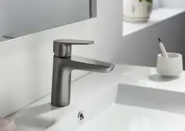 Смеситель для раковины Aquatek Бетта AQ1110BGM, Оружейная сталь