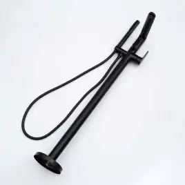 Напольный смеситель для ванны Aquatek Ника AQ1845MB, Черный матовый