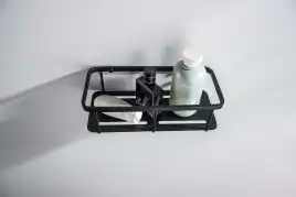 Полка для душа Aquatek AQ4936MB, Черный матовый