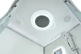 Душевая кабина AvaCan D2010LED 100x100 см, низкий поддон, с крышей