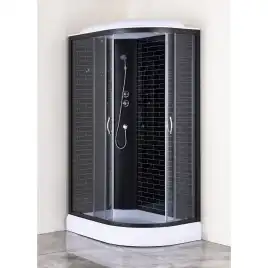 Душевая кабина Loranto 120х80 CS-66120-13L GB 120 с низким поддоном, левая