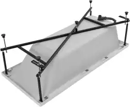 Акриловая ванна Aquanet Aura 180x80 (с каркасом), 362718