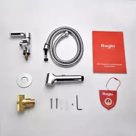 Смеситель с гигиеническим душем Raglo R03.52, Хром