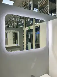 Зеркало с подсветкой AVS Каспий 80х55 см