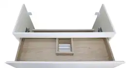 Тумба с раковиной Azario Мила 100 CS00089954, напольная, Белая глянцевая