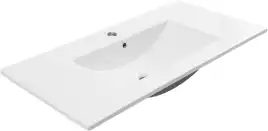 Раковина Aquanet Flow 90, белая, 347432