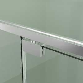 Душевой уголок Azario MALE SQR 120х80 AZ-J50-12080-MGR-CL, профиль графит матовый, стекло Прозрачное