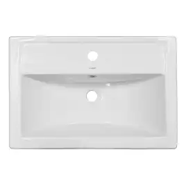 Тумба с раковиной Azario KANTRI 60/2Н CS00097250, напольная с раковиной Фостер 60, белая