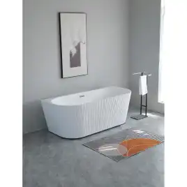 Акриловая ванна Azario Verano 170х75 AZ-6607C, Пристенная