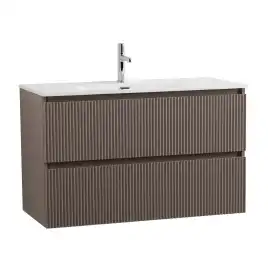 Тумба под раковину BelBagno UNO-MINI-1000-2C-SO-СO подвесная, Бежевый матовый