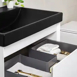 Тумба с раковиной AVS Гармония 60 белая, N821-07-600WG-02-610BM