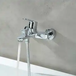 Смеситель для ванны Aquatek Ника AQ1840CR, Хром