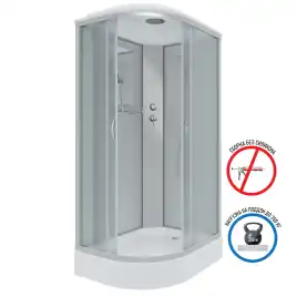 Душевая кабина Niagara Classic 120х80х215 NG-3312-14R низкий поддон, без гидромассажа, 33121423R