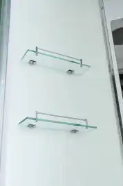 Душевая кабина AvaCan EM3080LED 80x80 см, средний поддон, с крышей