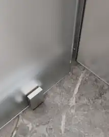 Душевой уголок CEZARES MOLVENO-AH-11-130/90-P-Cr стекло Матовое рифленая, профиль Хром