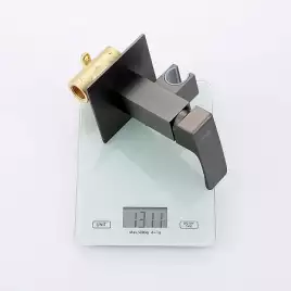 Смеситель с гигиеническим душем Raglo R01.52.09, Графит матовый