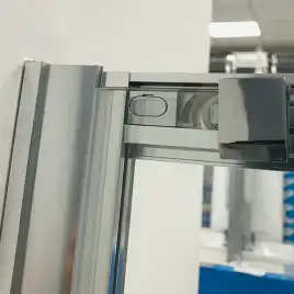 Душевая дверь в нишу AVS Квант Макс 180 профиль хром, стекло прозрачное, 803-0017-195-18-CR-T