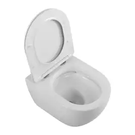 Подвесной унитаз CEZARES STYLUS-TOR CZR-6601-TH-TOR/SC, со смывом TORNADO, с сиденьем микролифт