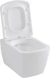 Подвесной безободковый унитаз Allen Brau Liberty 4.33004.20 без сиденья, белый глянец