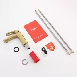 Смеситель для раковины Raglo R51.10.03, Золото матовое
