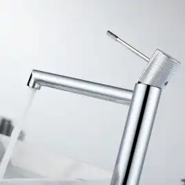 Смеситель для накладной раковины Vincea Desire VBF-1D2CH однорычажный, хром